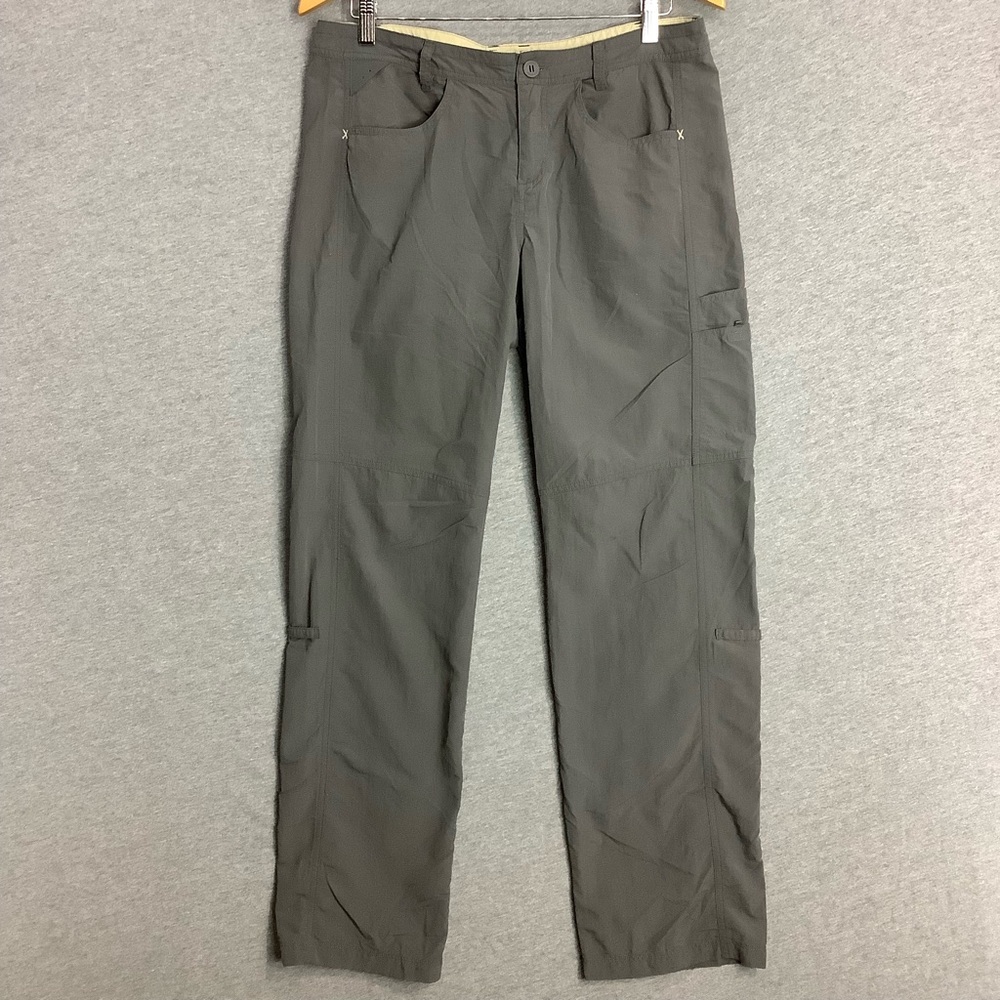 Patagonia Pants Womens Gray Away From Home Nylon Utility Cargo Roll Up Gorpcore